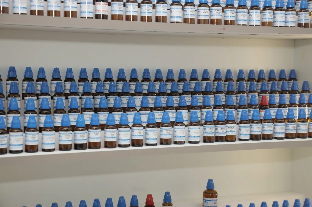 Homeopathy medicines prepared for patients